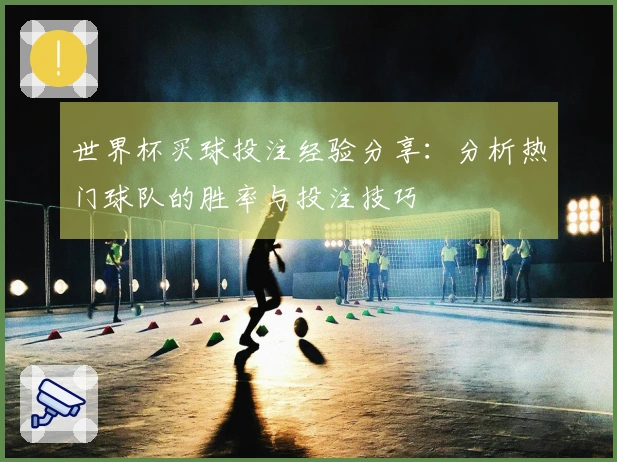 世界杯买球投注经验分享：分析热门球队的胜率与投注技巧